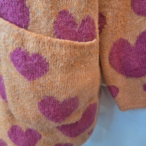Anthropologie Maeve Hearts Cardigan. Ret. $138 - Picture 4 of 8